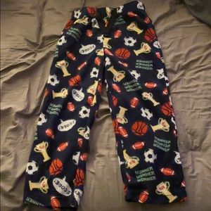 Youth sports pajama pants
